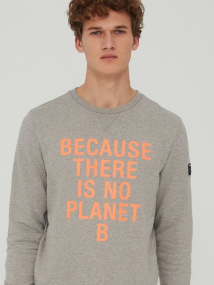 Sweatshirt EcoAlf Because There Is No Planet B