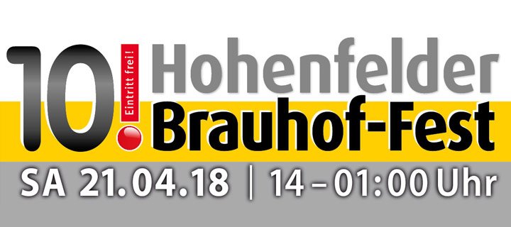10. Hohenfelder Brauhof-Fest