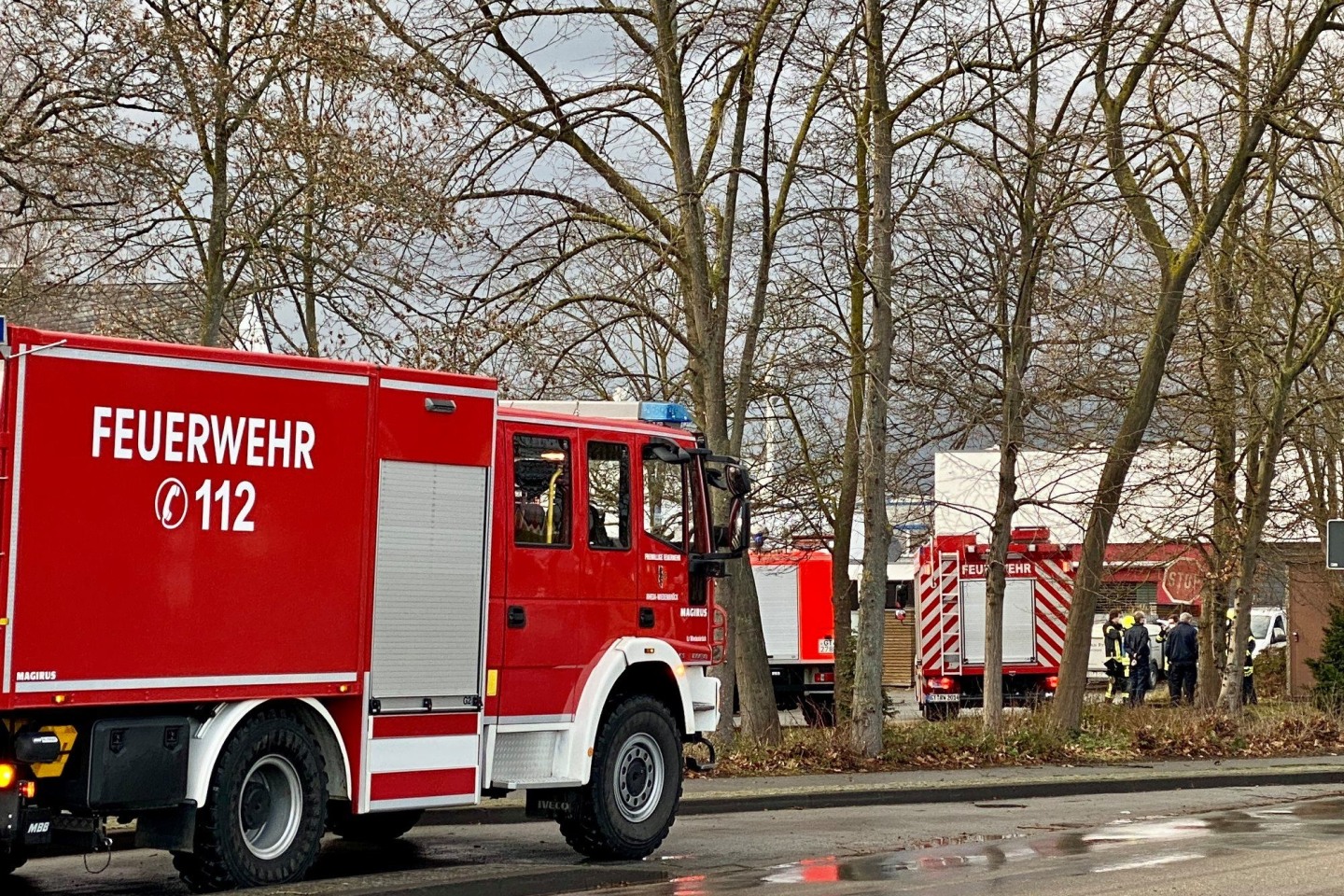 Feuerwehreinsatz am Reckenberg-Berufskolleg