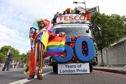 50. Pride Parade in London 
