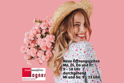 Blumenhaus Wagner: Frische Blumensträuße und neue Öffnungszeiten