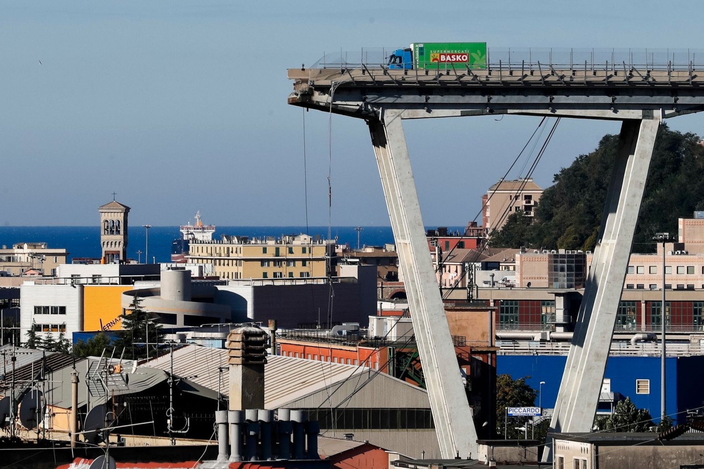 Die Autobahnbrücke Morandi stürzte 2018 ein. Wer trägt die Verantwortung?