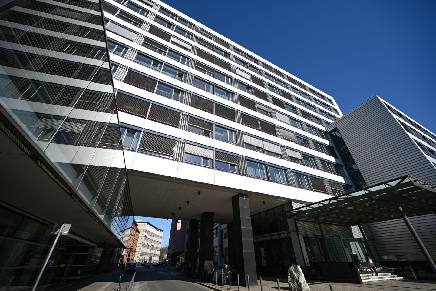 Im Frankfurter Gerichtsviertel liegt der Gebäudetrakt, in dem die Generalstaatsanwaltschaft ihren Sitz hat.