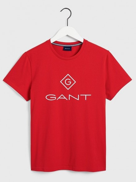 GANT T-Shirt rot