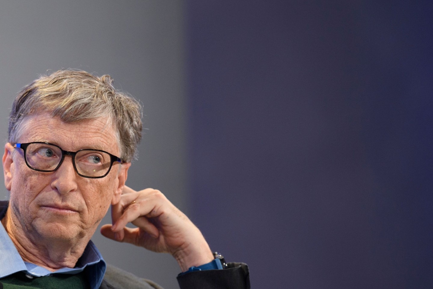 Bill Gates bei der jährlichen Tagung des Weltwirtschaftsforums (WEF) in Davos. Der Microsoft-Gründer hat sich mit dem Coronavirus infiziert.