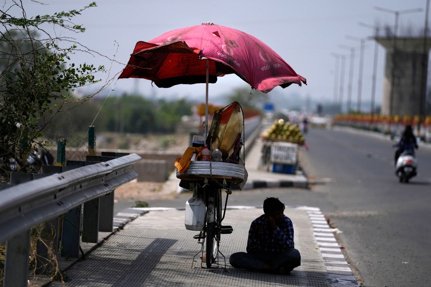 In vielen Teilen Nordwest- und Zentralindiens herrscht eine Hitzewelle.