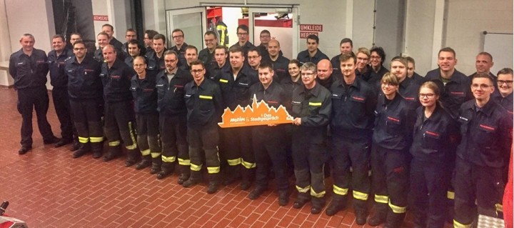 Gruppenfoto der Freiwilligen Feuerwehr Löschzug Rheda