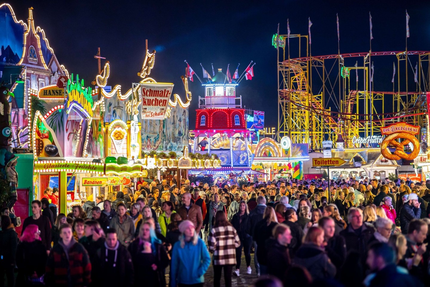 Der Bremer Freimarkt ist eines der ältesten Volksfeste Deutschlands und das größte im Norden.