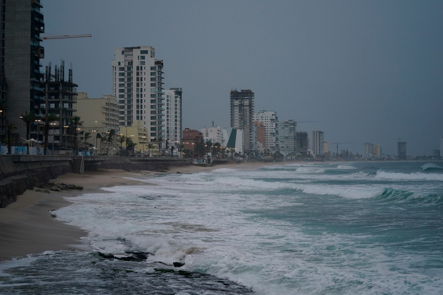 Erst vor kurzem erreichte der Hurrikan «Orlene» Mexiko, jetzt soll schon der nächste Sturm folgen.