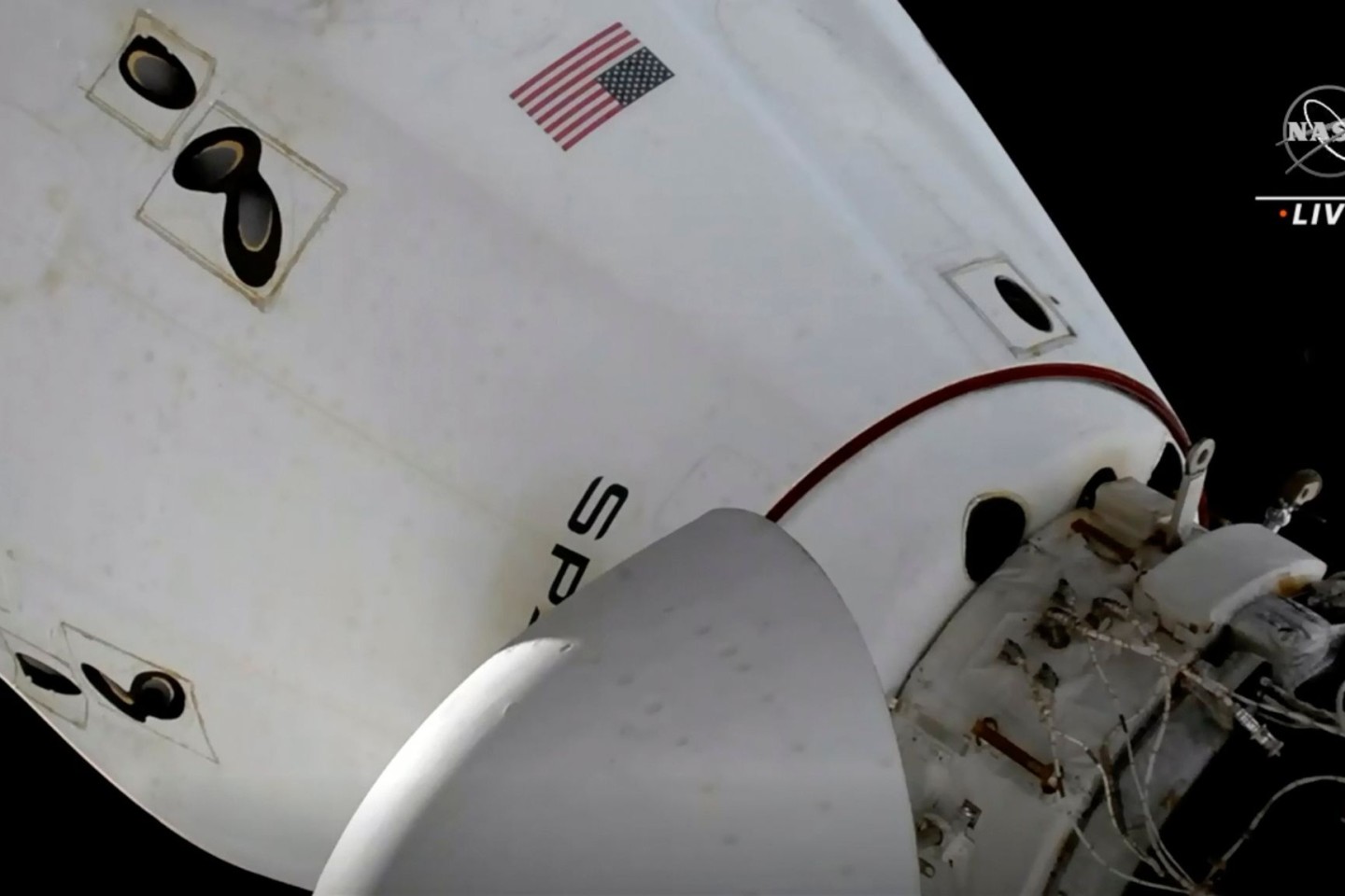 Ohne funktionierende Toilette an Bord ihres «Crew Dragon» sind die vier Astronauten von der Internationalen Raumstation ISS abgedockt.