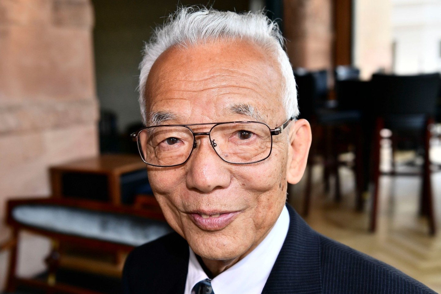 Der japanische Wissenschaftler Syukuro Manabe auf einem Foto aus dem Jahr 2018.