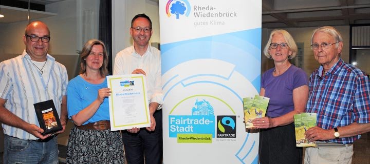Rheda-Wiedenbrück ist weiterhin Fairtrade-Stadt