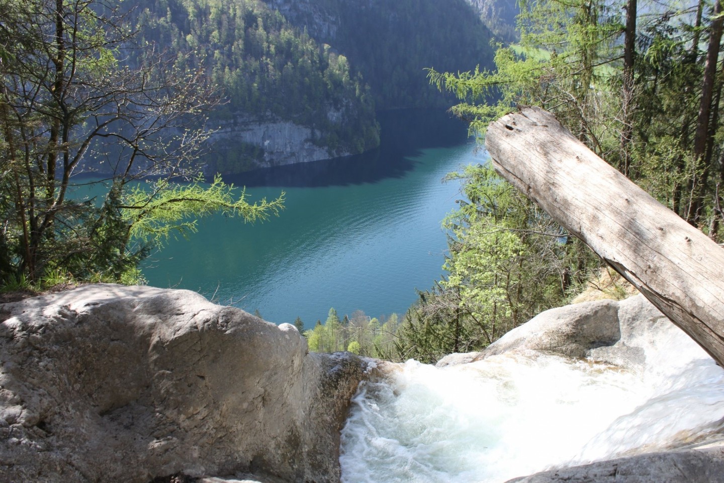 Der Bereich um die Gumpe am Königsbach-Wasserfall bei Schönau am Königssee wird gesperrt.