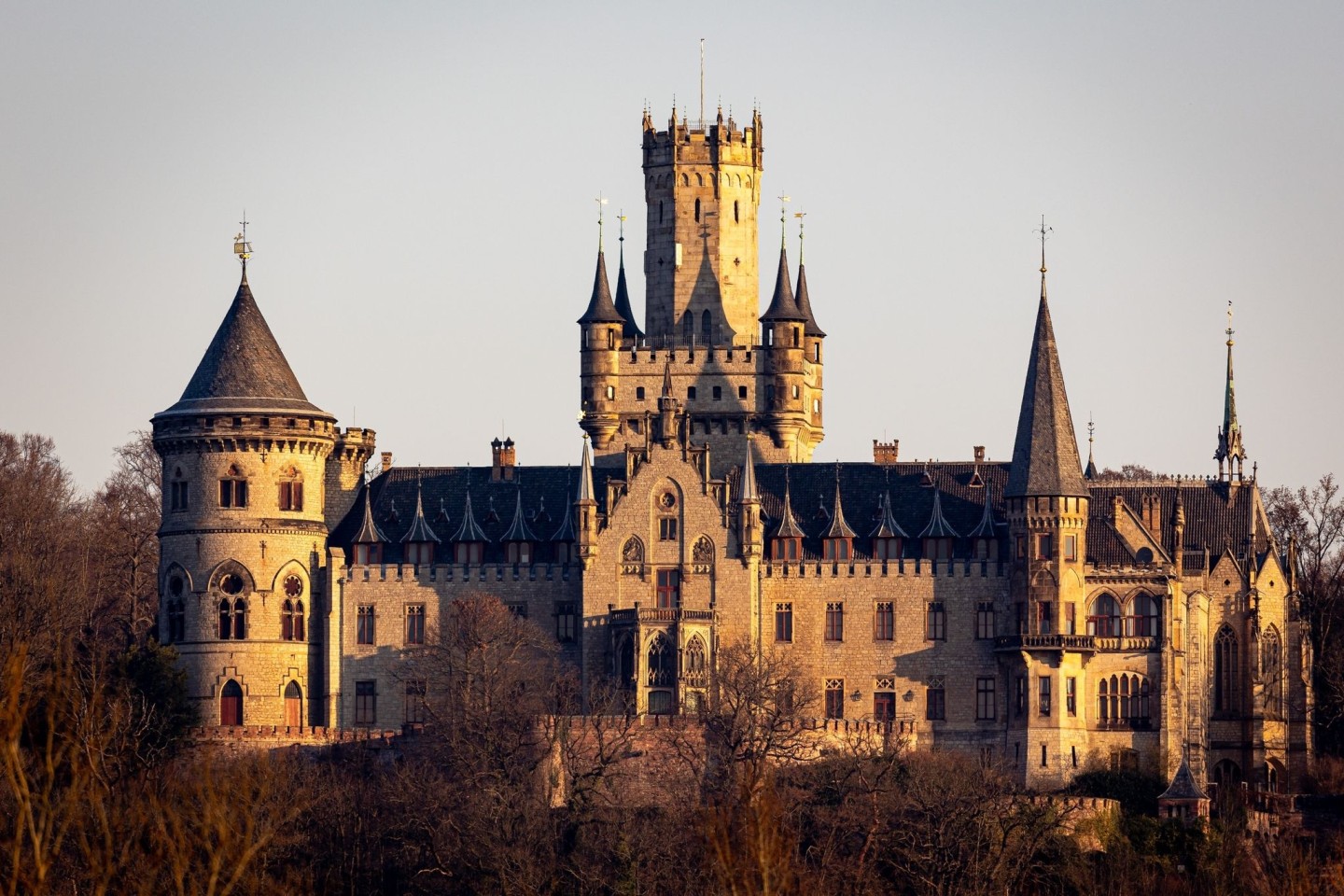 Das Schloss Marienburg bei Hannover.