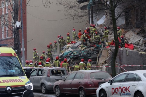 Todesopfer bei Gasexplosion in Wohnhaus in Kattowitz