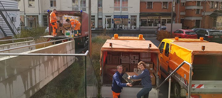 Über 1000 Päckchen und Kartons starten Reise nach Matiši