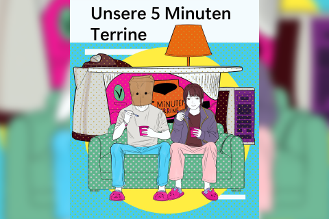 „Unsere 5 Minuten Terrine“ - graphische Illustrationen im Bleichhäuschen
