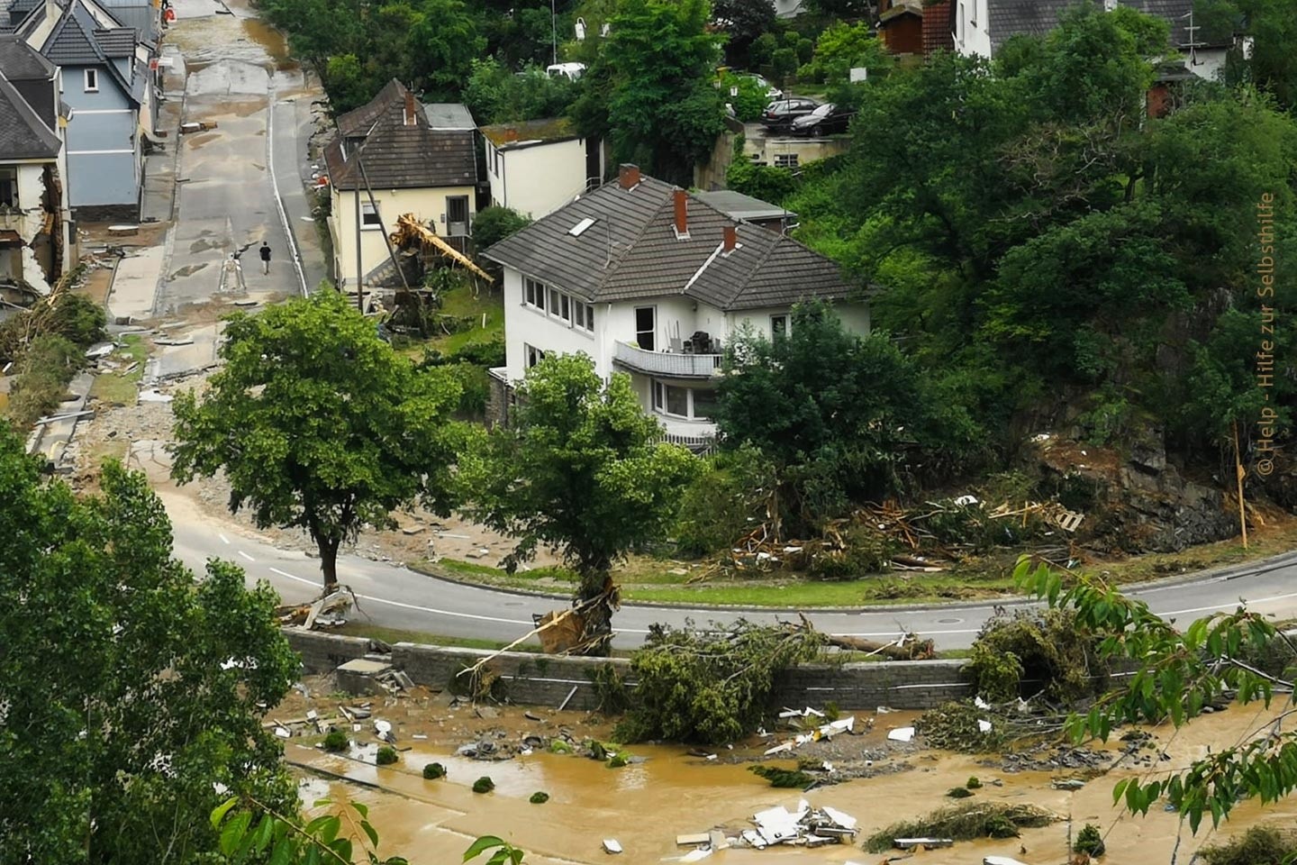 Hochwasserzerstörung in Altenahr 2021