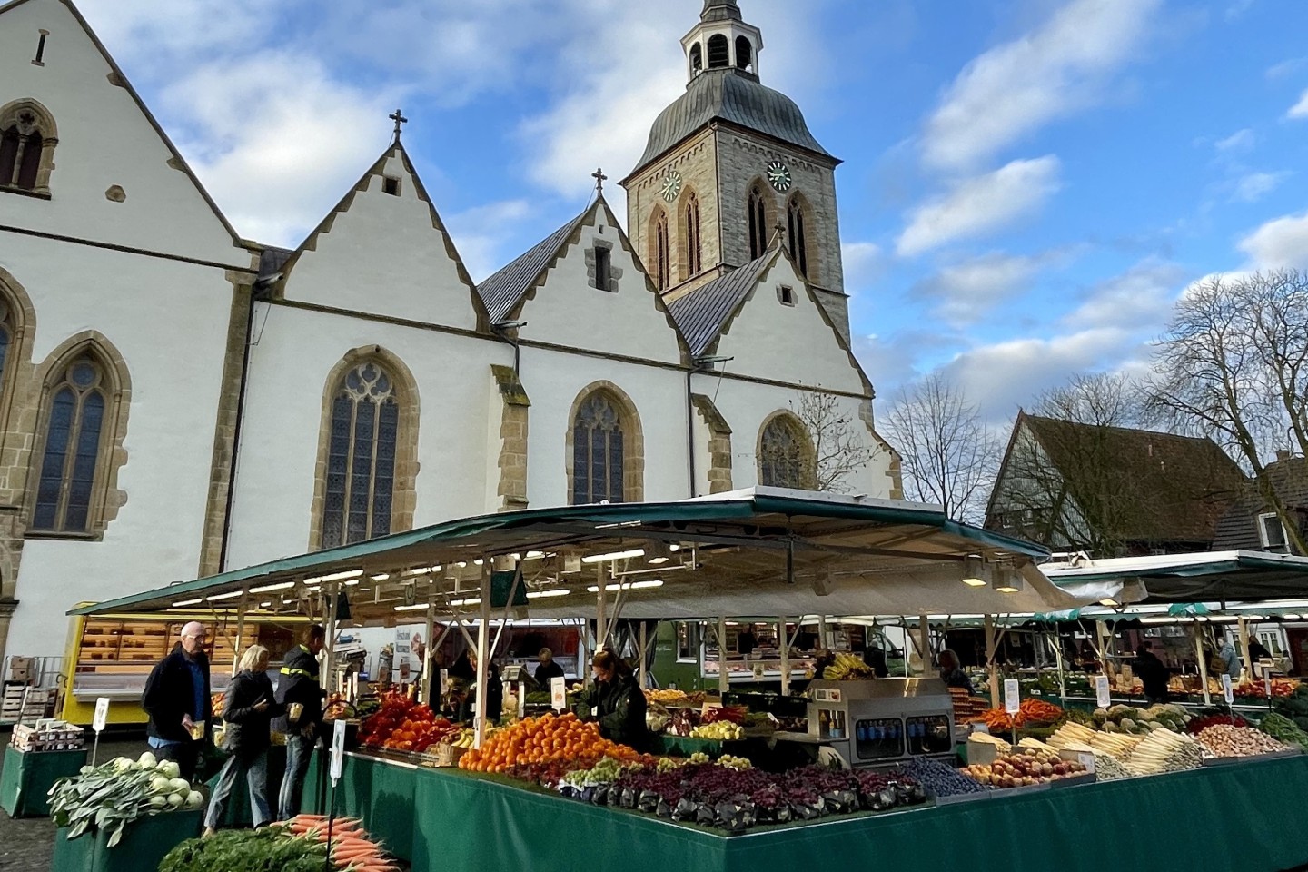 Wochenmarkt in Wiedenbrück (dienstags)