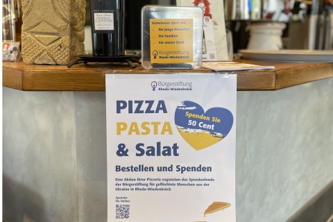 Die Pizzerien in Rheda-Wiedenbrück für den „Guten Zweck“ vereint!