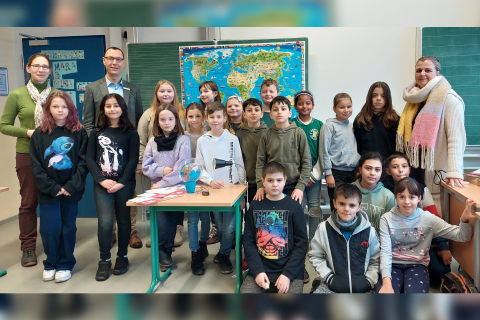 Wenneberschule in Rheda nimmt am Klimaschutzprojekt der Kreissparkasse teil