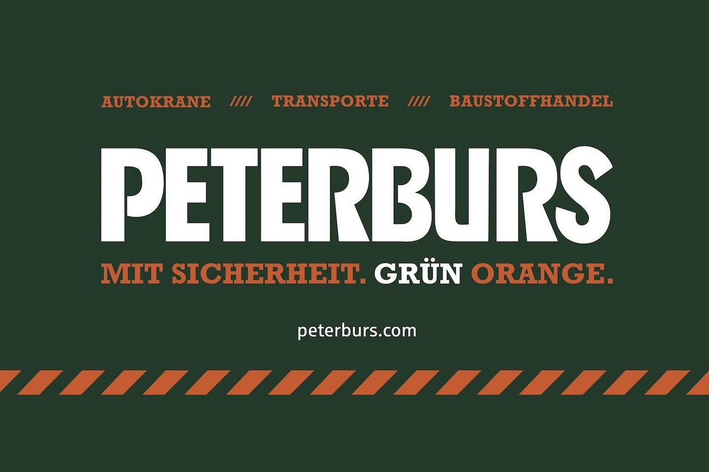 Peterburs Autokrane Transporte Baustoffhandel